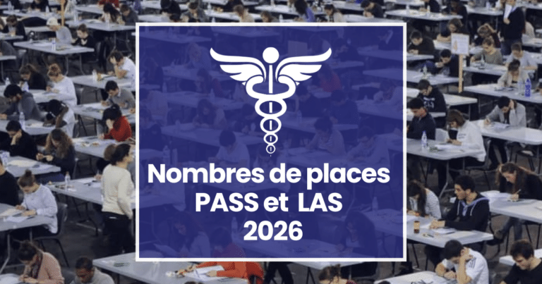 Nombre de places médecine 2026
